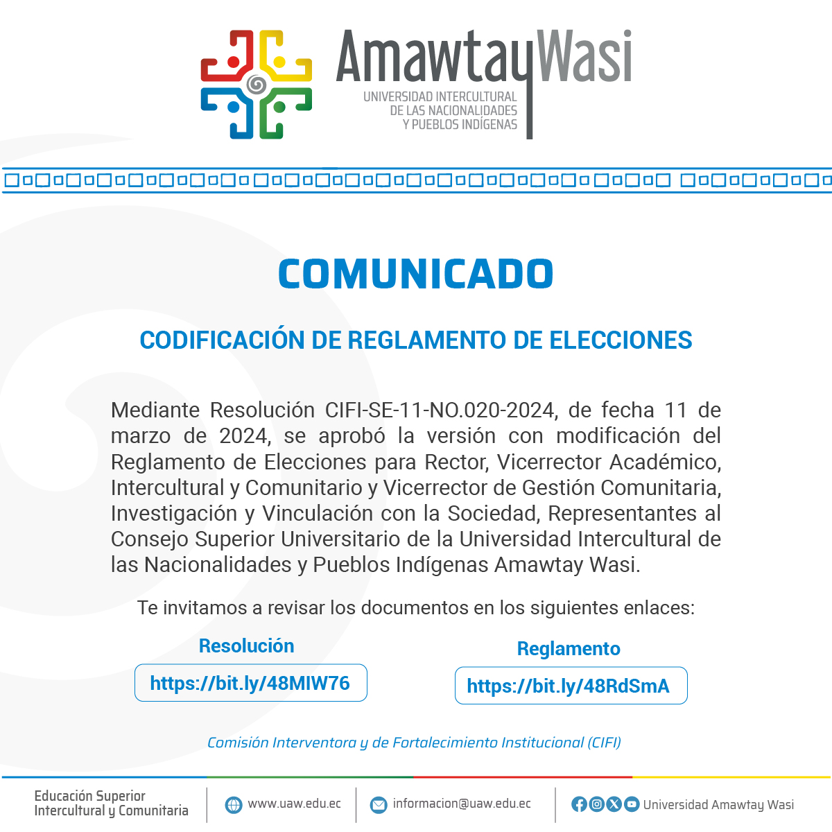 COMUNICADO 4